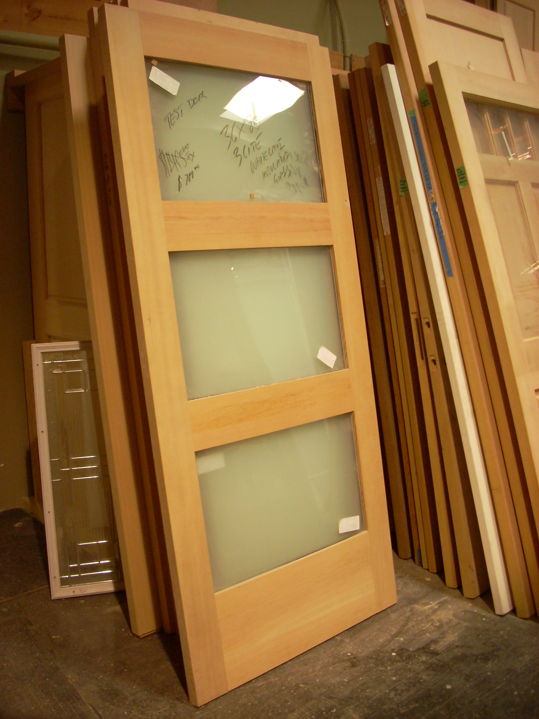 Door Express Seattle | Product Details - Interior 3 Lite Horizontal